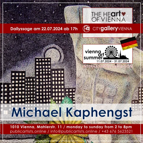 VÍDEŇSKÉ UMĚLECKÉ LÉTO s Michaelem Kaphengstem v CITYgalleryVIENNA