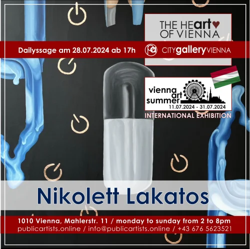 VÍDEŇSKÉ UMĚLECKÉ LÉTO s Nikolett Lakatos v CITYgalleryVÍDEŇ