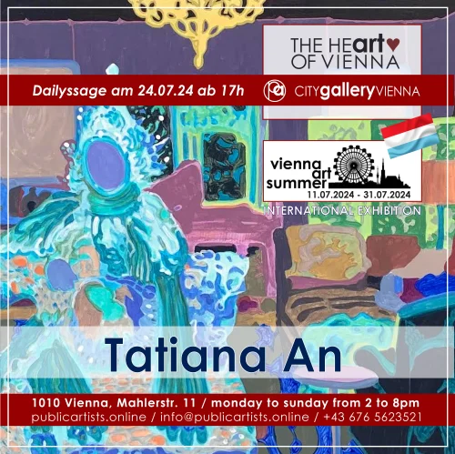 VIENNA ART SUMMER featuring Tatiana An at CITYgalleryVIENNA