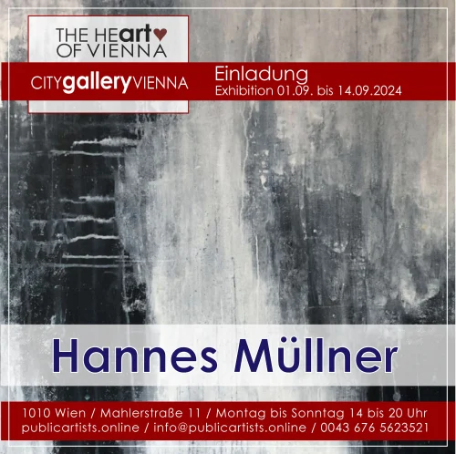 Hannes Müllner v CITYgalleryVIENNA