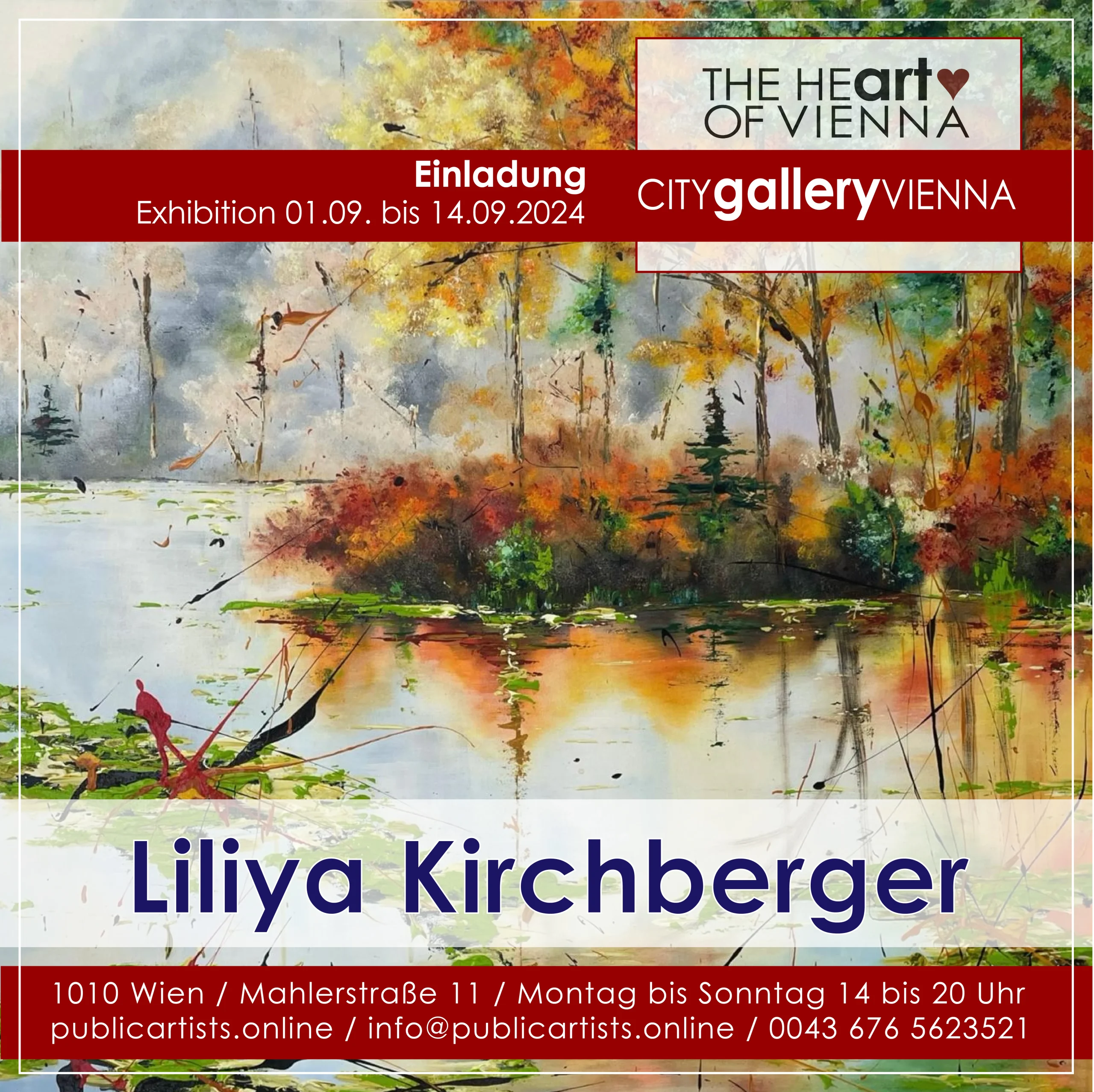 Liliya Kirchberger à la CITYgalleryVIENNA