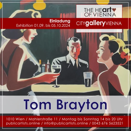 Tom Brayton nella CITYgalleryVIENNA