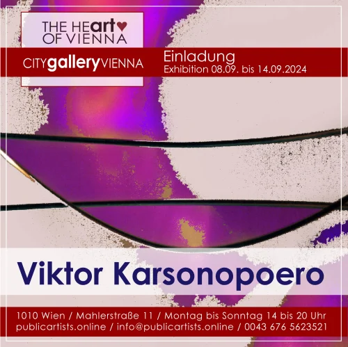 Viktor Karsonopoero a CITYgalleryVIENNA-ban