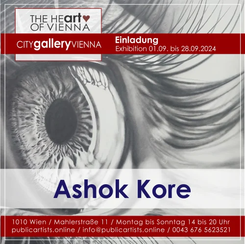 Ashok Kore a CITYgalleryVIENNA-ban