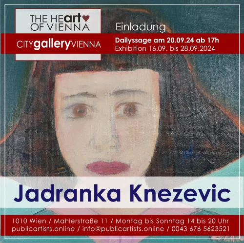 Jadranka Knezevic a CITYgalleryVIENNA-ban