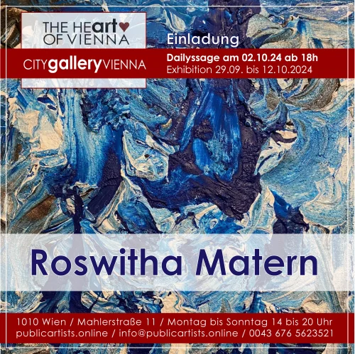 Roswitha Matern à la CITYgalleryVIENNA
