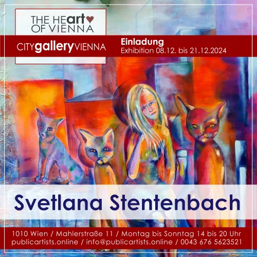 Svetlana Stentenbach CITYgalleryVIENNA'da