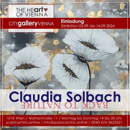 Claudia Solbach a CITYgalleryVIENNA-ban