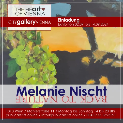 Melanie Nischt a CITYgalleryVIENNA-ban