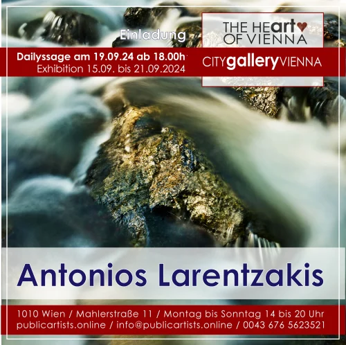 Antonios Larentzakis a CITYgalleryVIENNA-ban