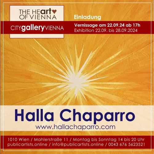 Halla Chaparro a CITYgalleryVIENNA-ban