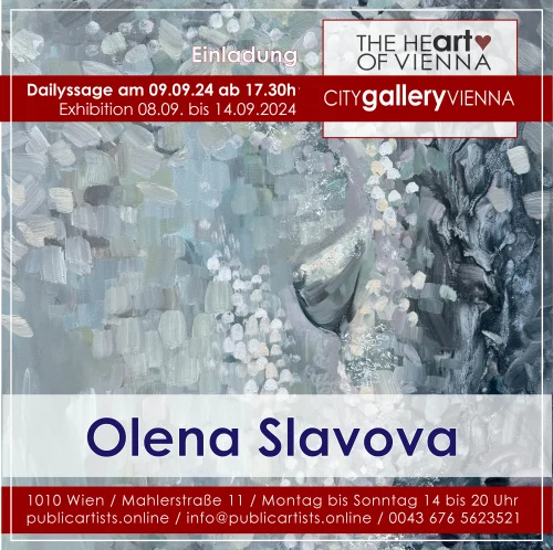 Olena Slavova a CITYgalleryVIENNA-ban