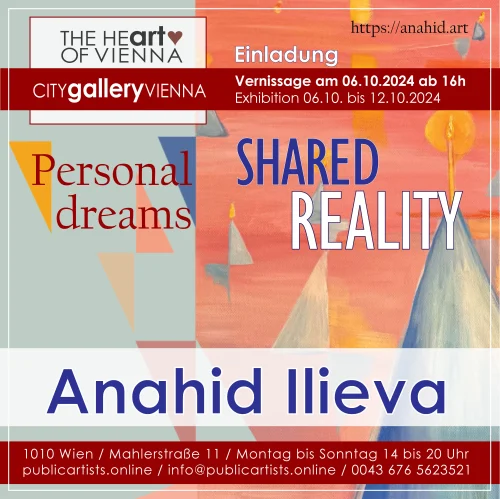 Anahid Ilieva à la CITYgalleryVIENNA