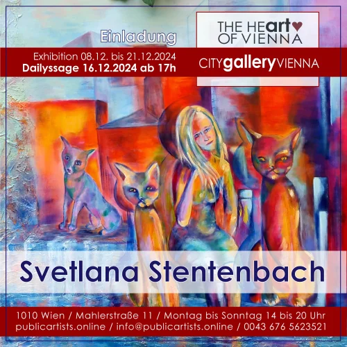 Svetlana Stentenbach CITYgalleryVIENNA'da