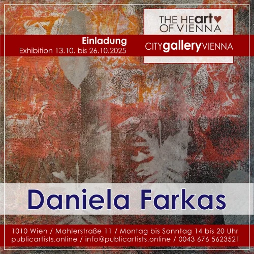 Daniela Farkas à la CITYgalleryVIENNA