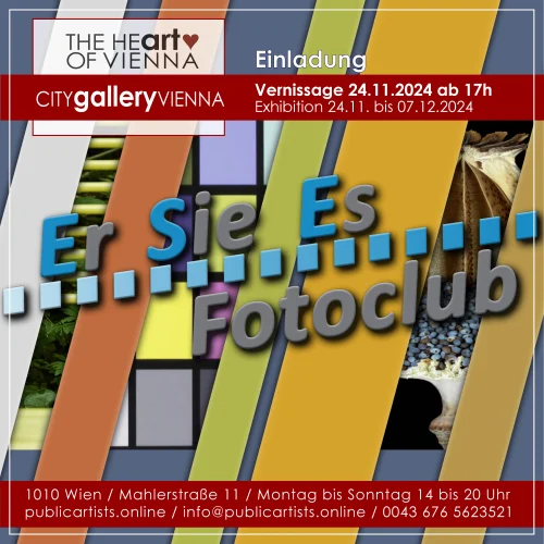 ER SIE ES Fotoclub in der CITYgalleryVIENNA