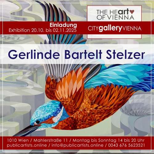Gerlinde Bartelt Stelzer nella CITYgalleryVIENNA