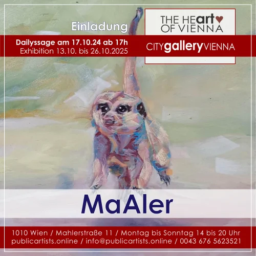 MaAler à la CITYgalleryVIENNA