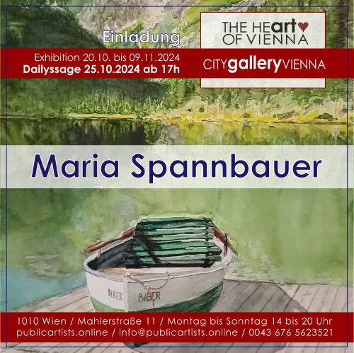 Maria Spannbauer nella CITYgalleryVIENNA