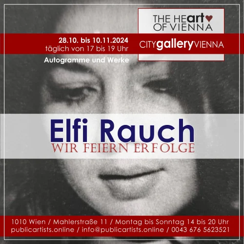 Elfi Rauch in der CITYgalleryVIENNA