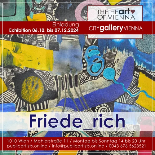 Friede_rich à la CITYgalleryVIENNA