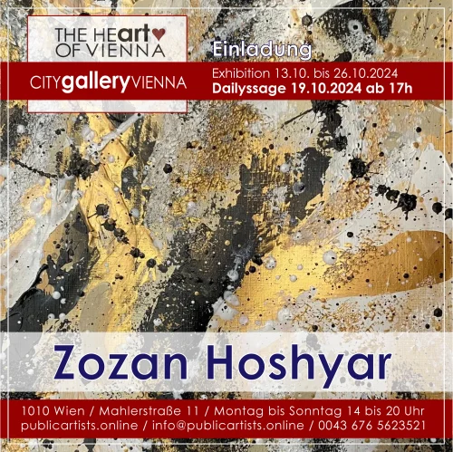 Zozan Hoshyar à la CITYgalleryVIENNA