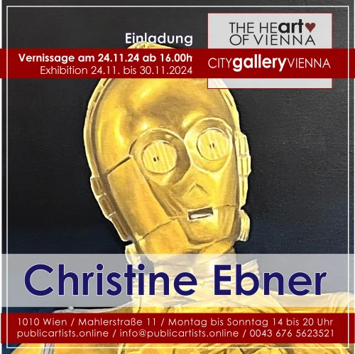 Christine Ebner CITYgalleryVIENNA'da
