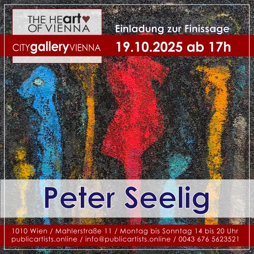 Finissage di Peter Seelig nella CITYgalleryVIENNA