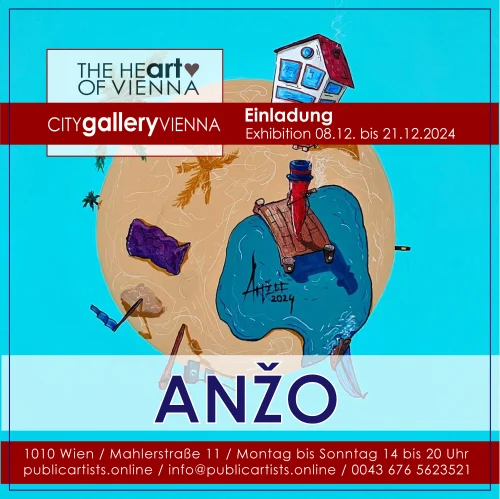 ANŽO in der CITYgalleryVIENNA
