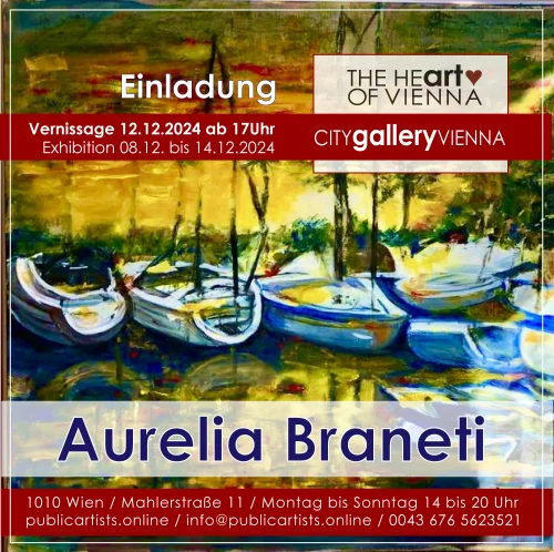 Aurelia Braneti CITYgalleryVIENNA'da
