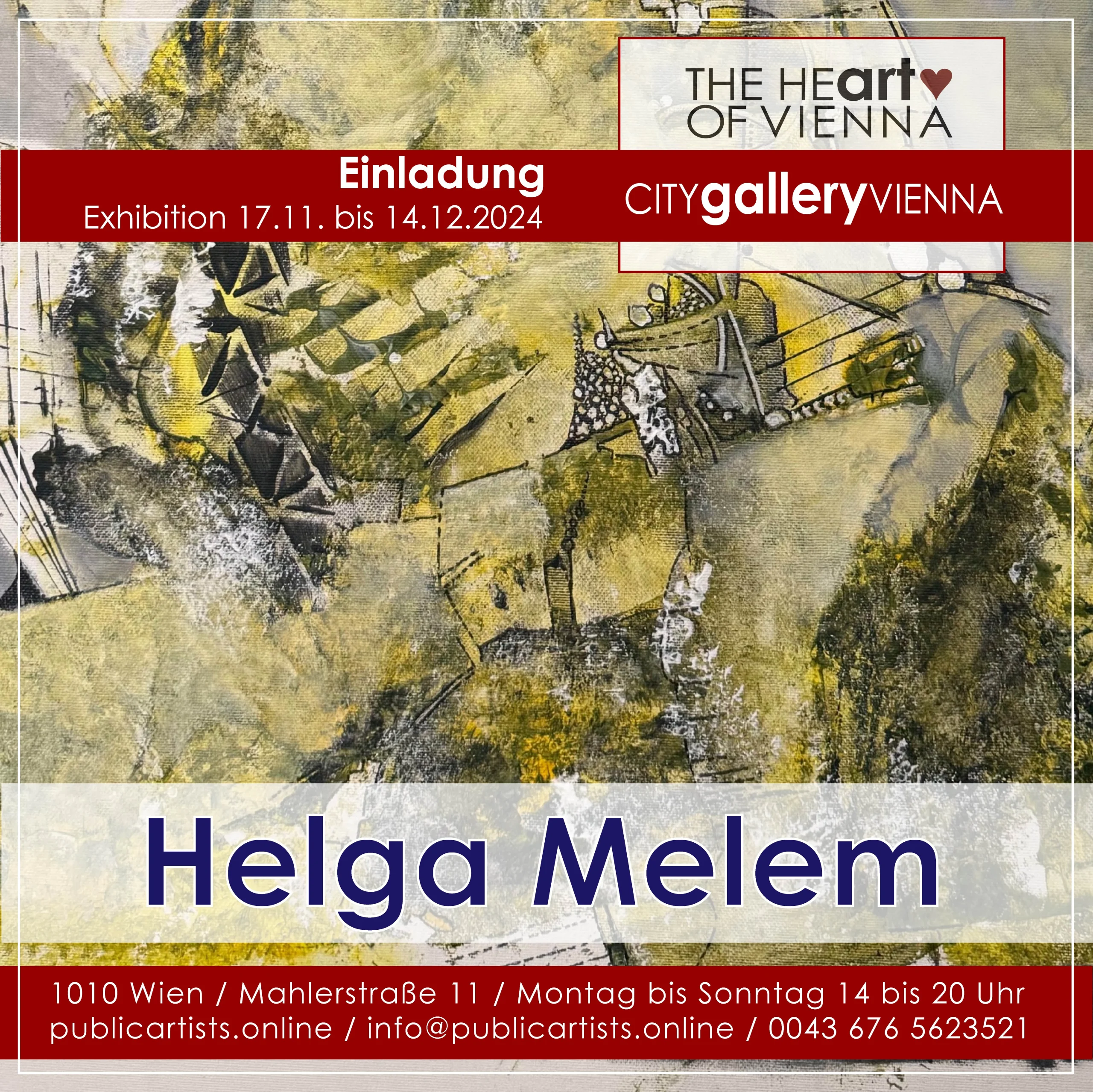 Helga Melem à la CITYgalleryVIENNA