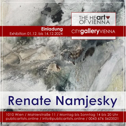 Renate Namjesky CITYgalleryVIENNA'da