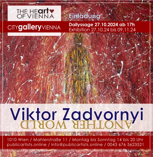 Viktor Zadvornyi nella CITYgalleryVIENNA