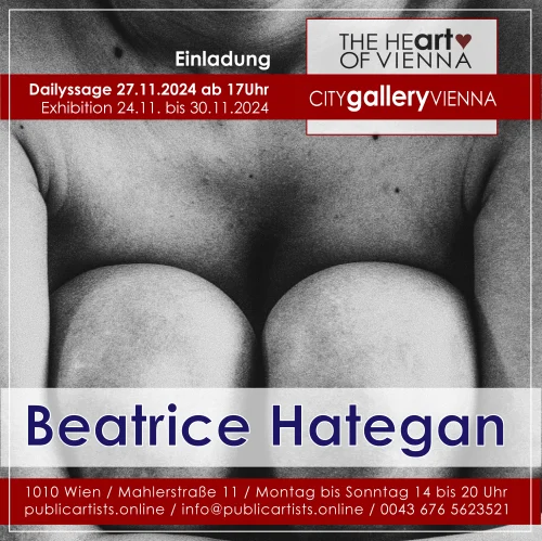 Beatrice Hategan in der CITYgalleryVIENNA
