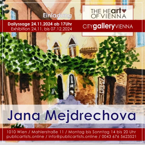 Jana Mejdrechová v CITYgalleryVIENNA