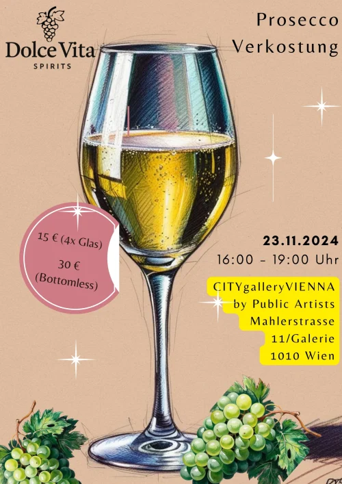 Prosecco Verkostung mit Dolce Vita