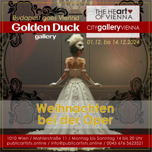 GOLDEN DUCK GALLERY Budapest zu Gast in der CITYgalleryVIENNA