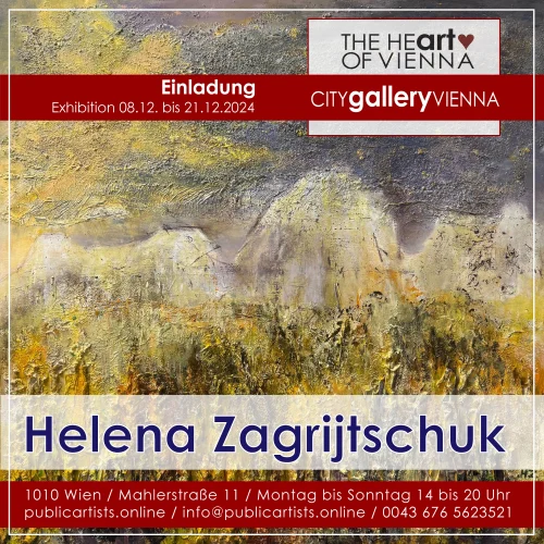Helena Zagrijtschuk CITYgalleryVIENNA'da