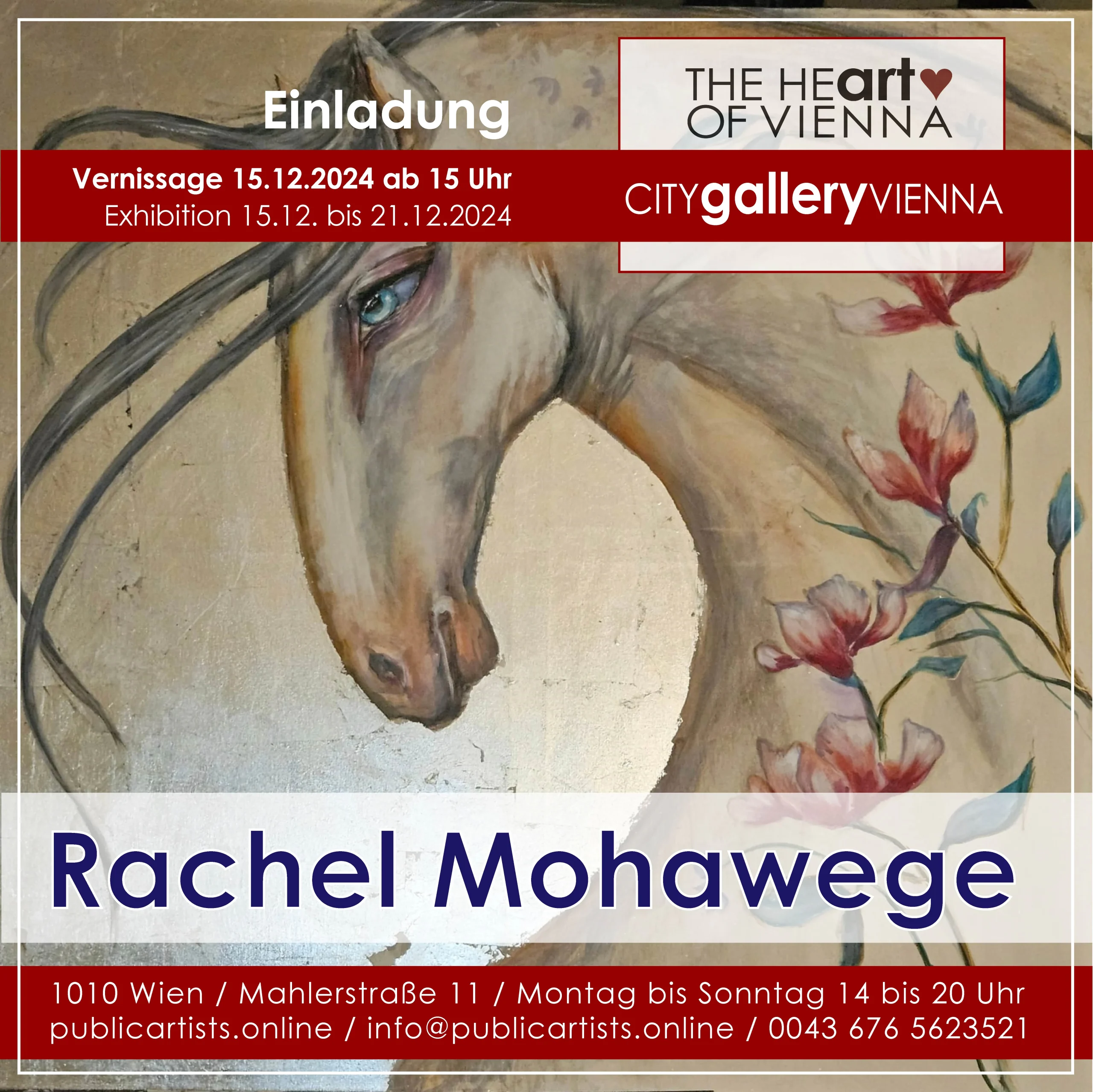 Rachel Mohawege a CITYgalleryVIENNA-ban