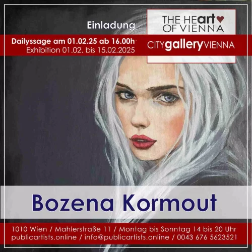 Greta Lech in der CITYgalleryVIENNA