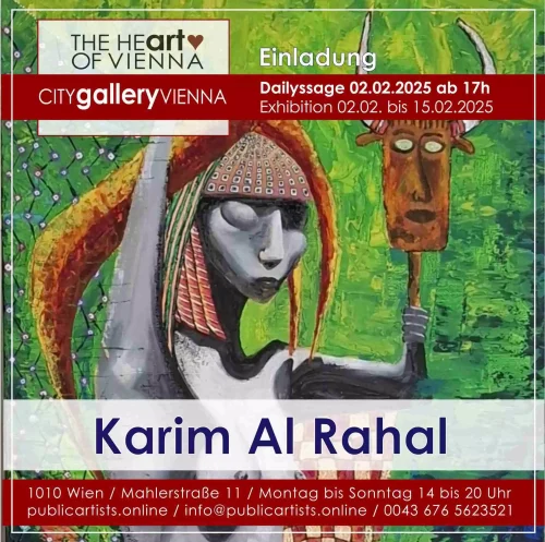 Karim Al Rahal CITYgalleryVIENNA'da