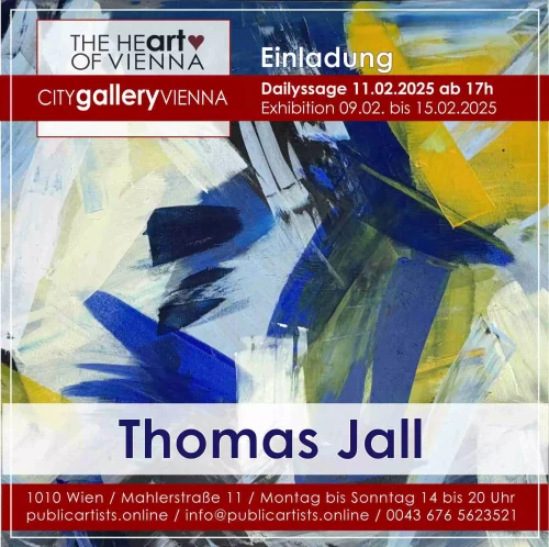 Thomas Jall CITYgalleryVIENNA'da