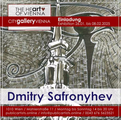 Dmitry Safronyhev in der CITYgalleryVIENNA