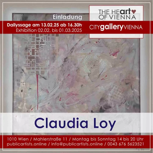 Claudia Loy CITYgalleryVIENNA'da