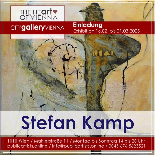 Stefan Kamp à la CITYgalleryVIENNA