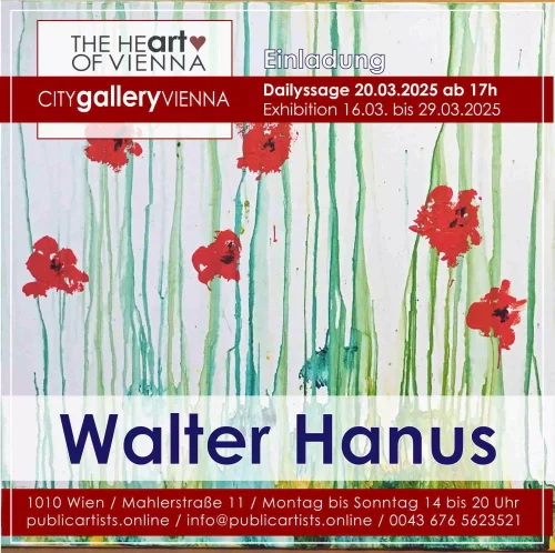Walter Hanus CITYgalleryVIENNA'da
