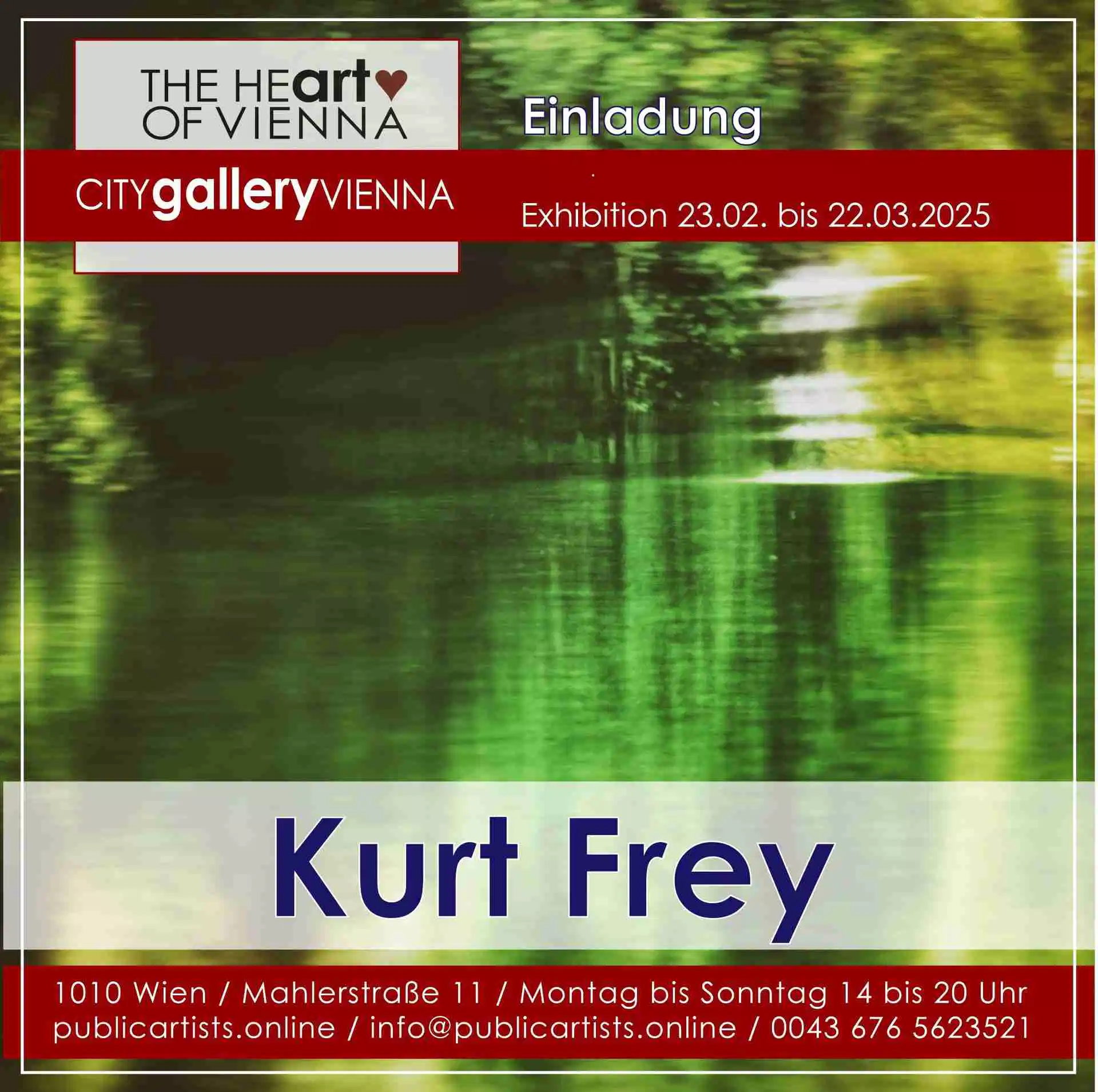 Kurt Frey CITYgalleryVIENNA'da