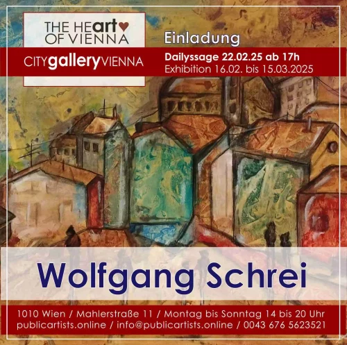 Wolfgang Schrei à la CITYgalleryVIENNA