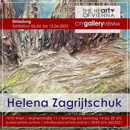 Helena Zagrijtschuk à la CITYgalleryVIENNA