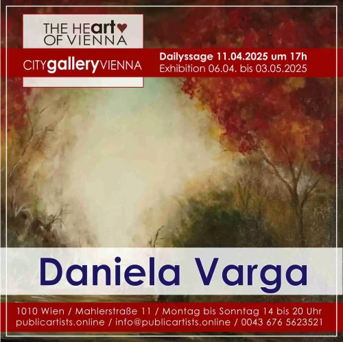 Daniela Varga in der CITYgalleryVIENNA
